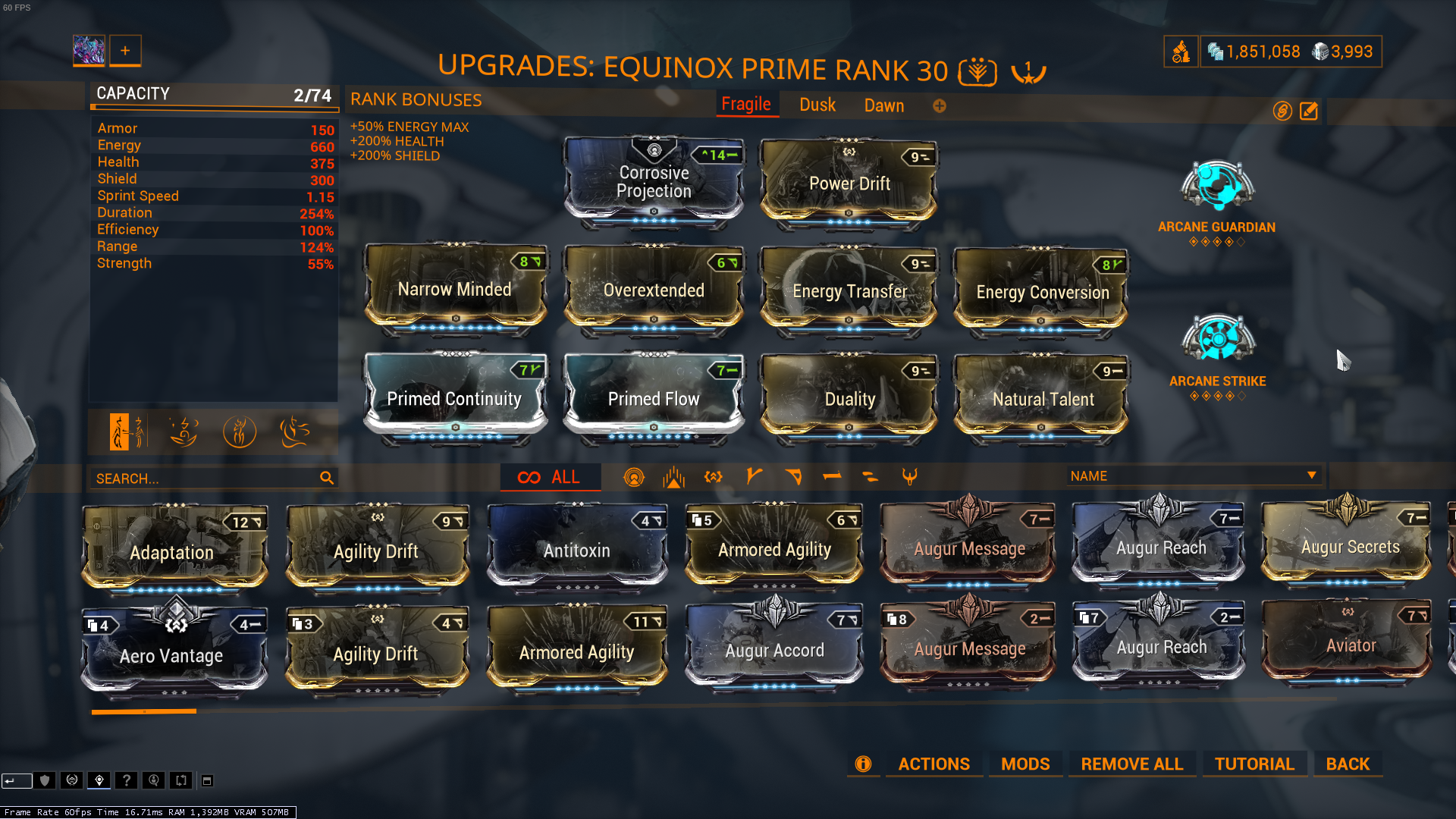 energy conversion warframe