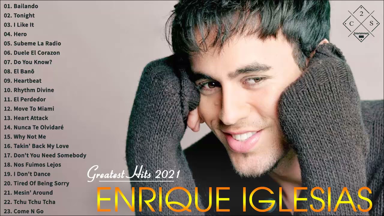 enrique iglesias greatest hits cover