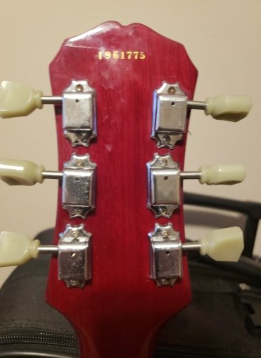 epiphone serial no