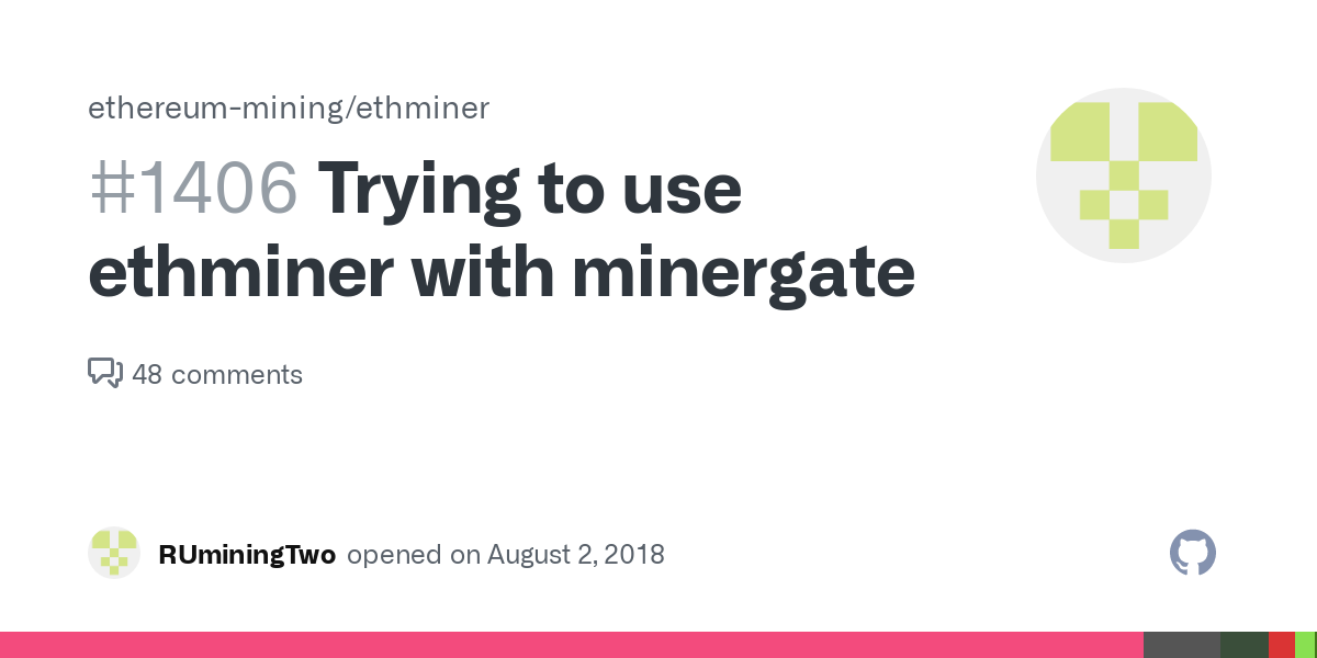 ethminer minergate