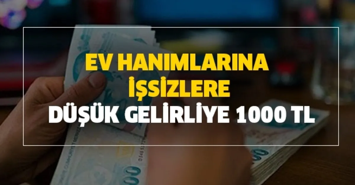 ev hanımlarına işsizlik maaşı 2020