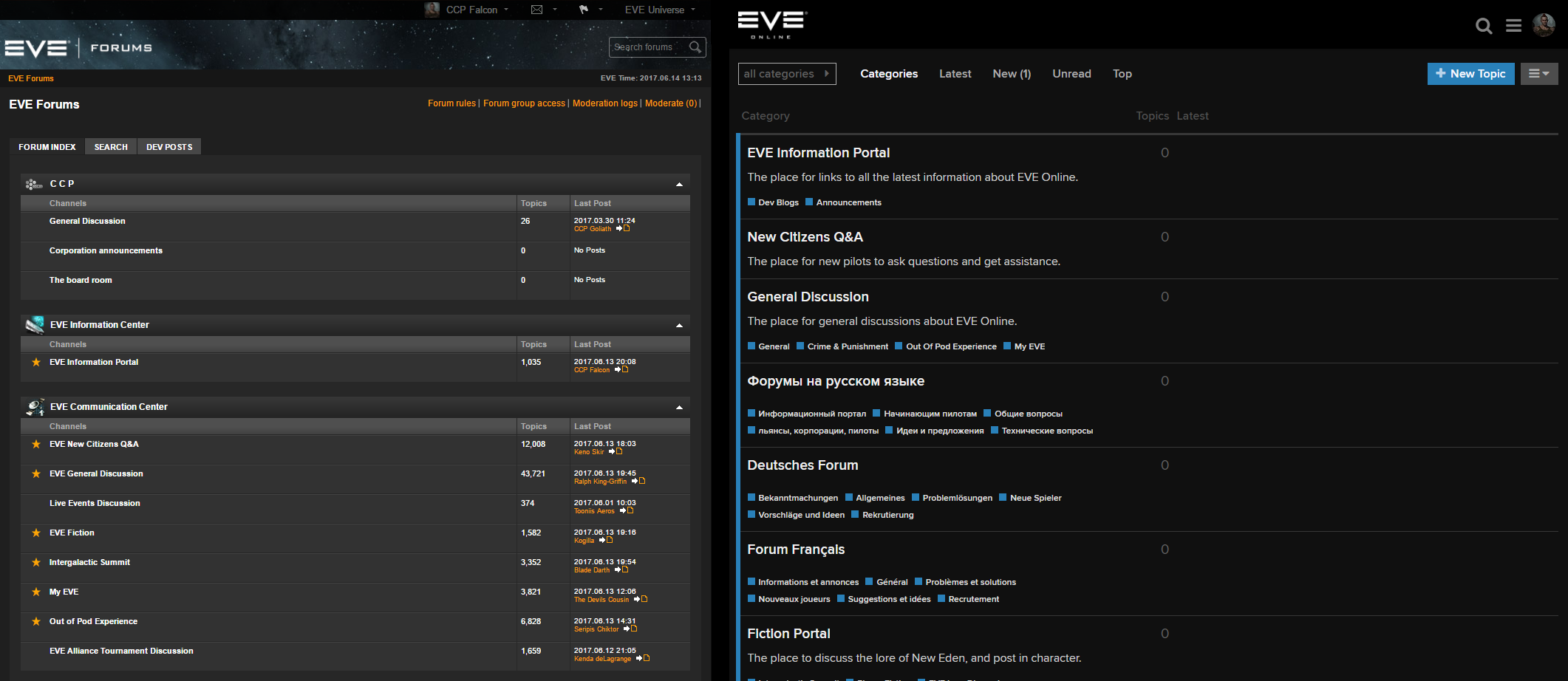 eve online forum