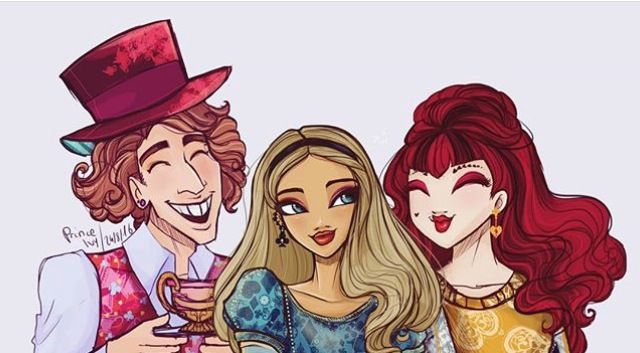 ever after high padres e hijos