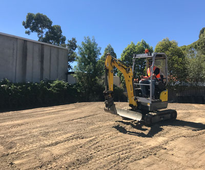 excavator course melbourne