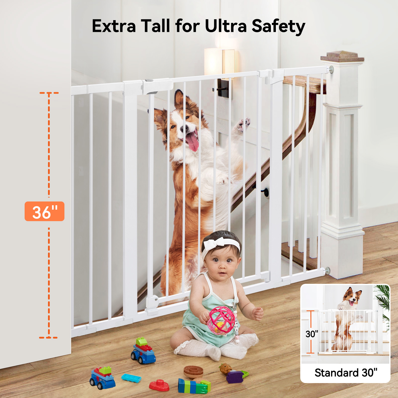 extra tall baby gate