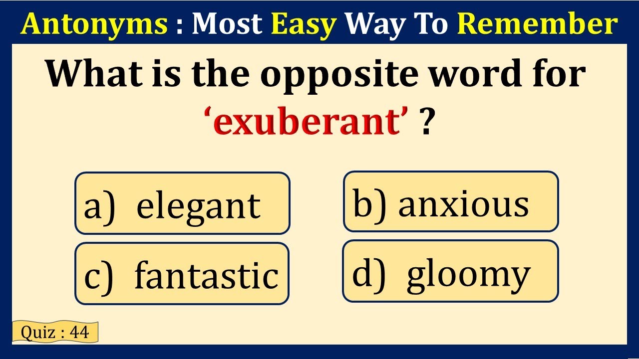 exuberant antonym