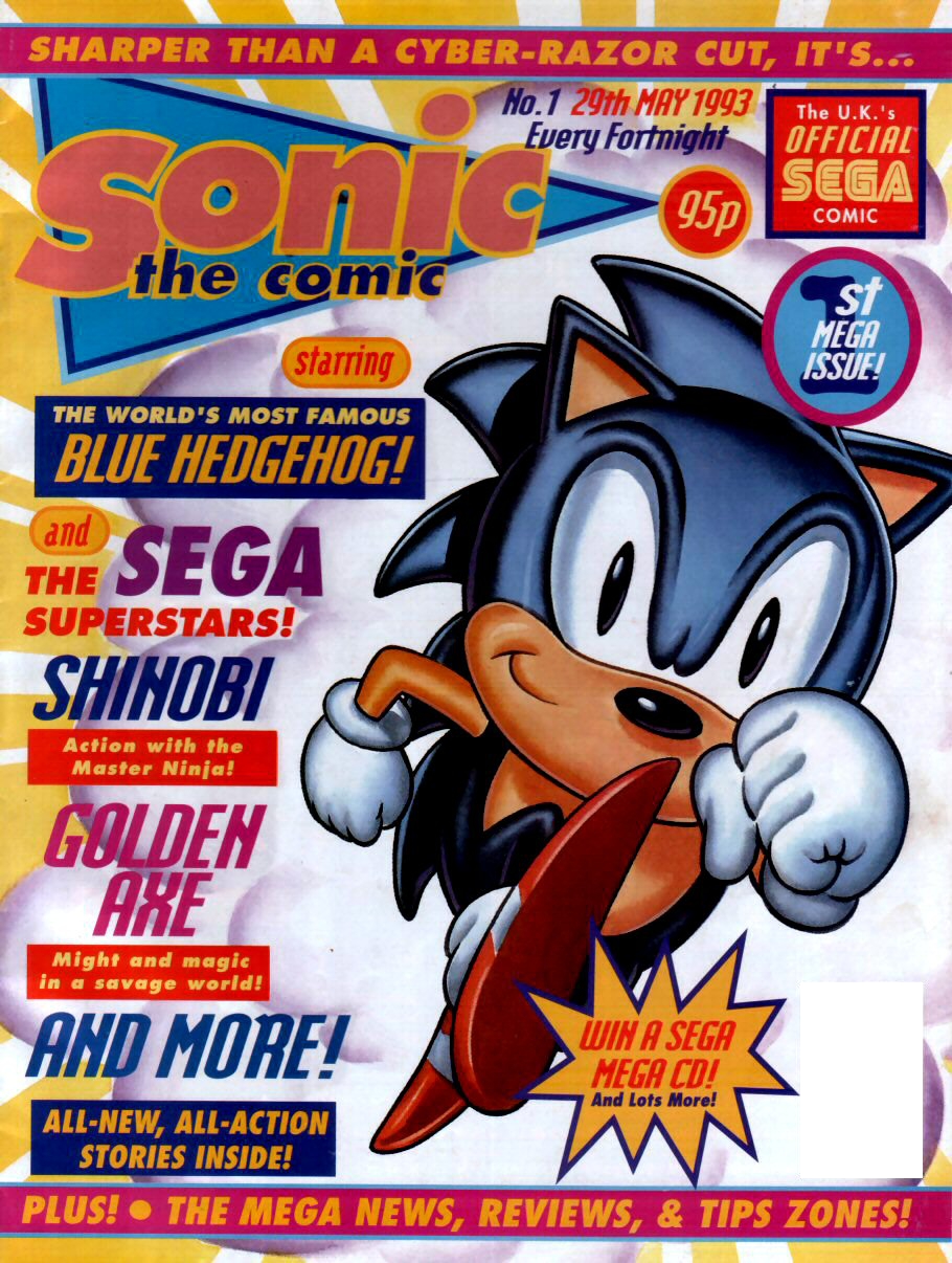 sonic the comic fleetway