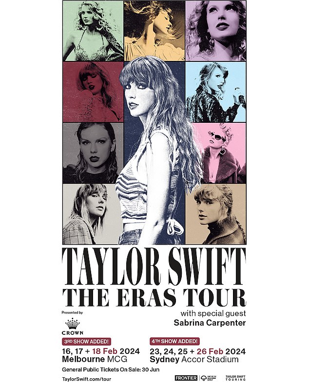 taylor swift sydney general sale