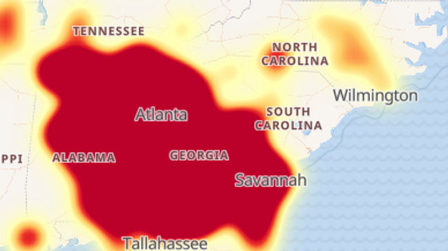 verizon georgia outage