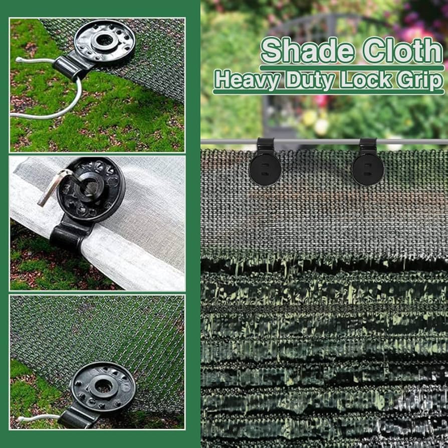 shade cloth heavy duty lock grip