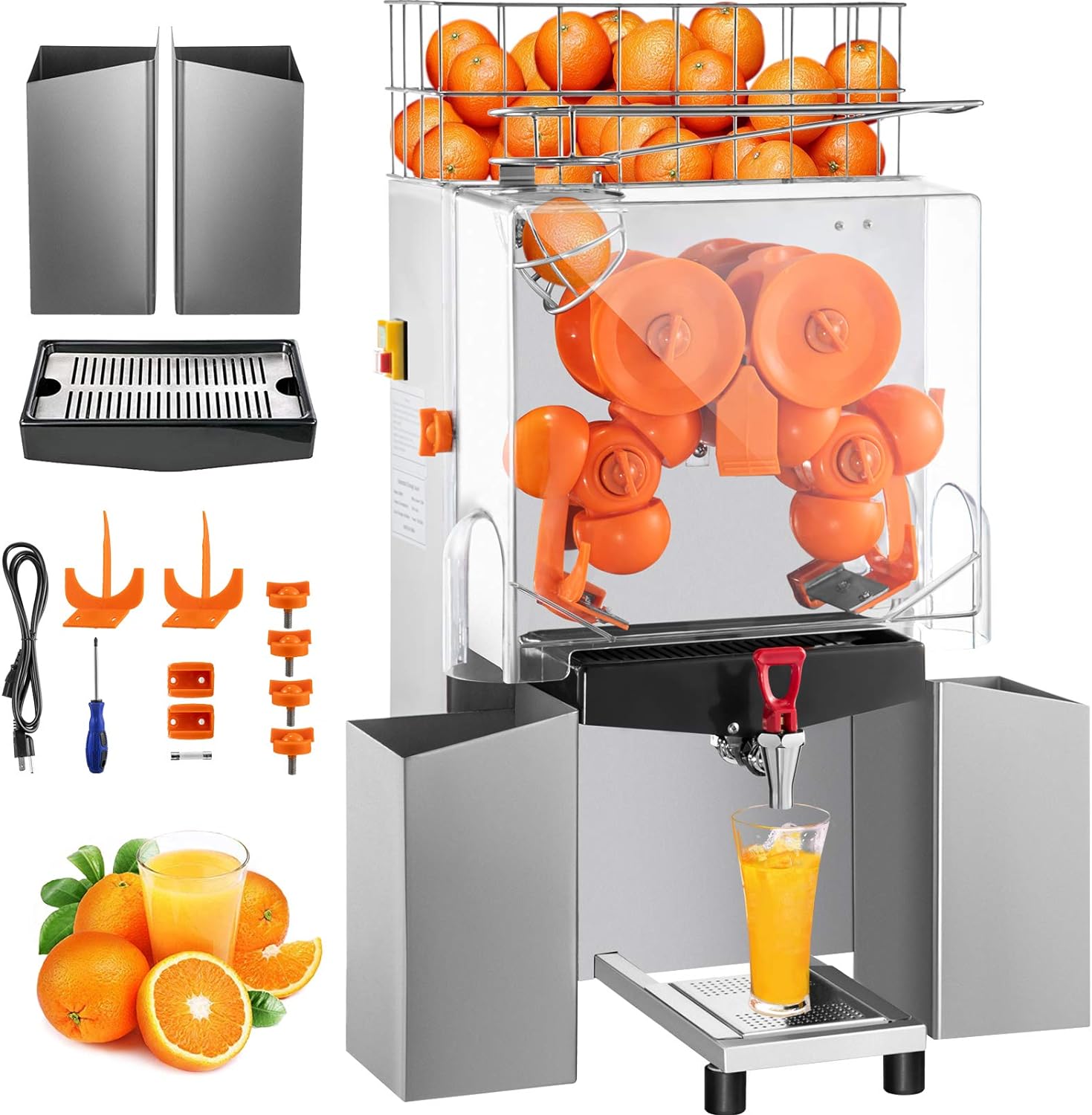 commercial orange juice machine