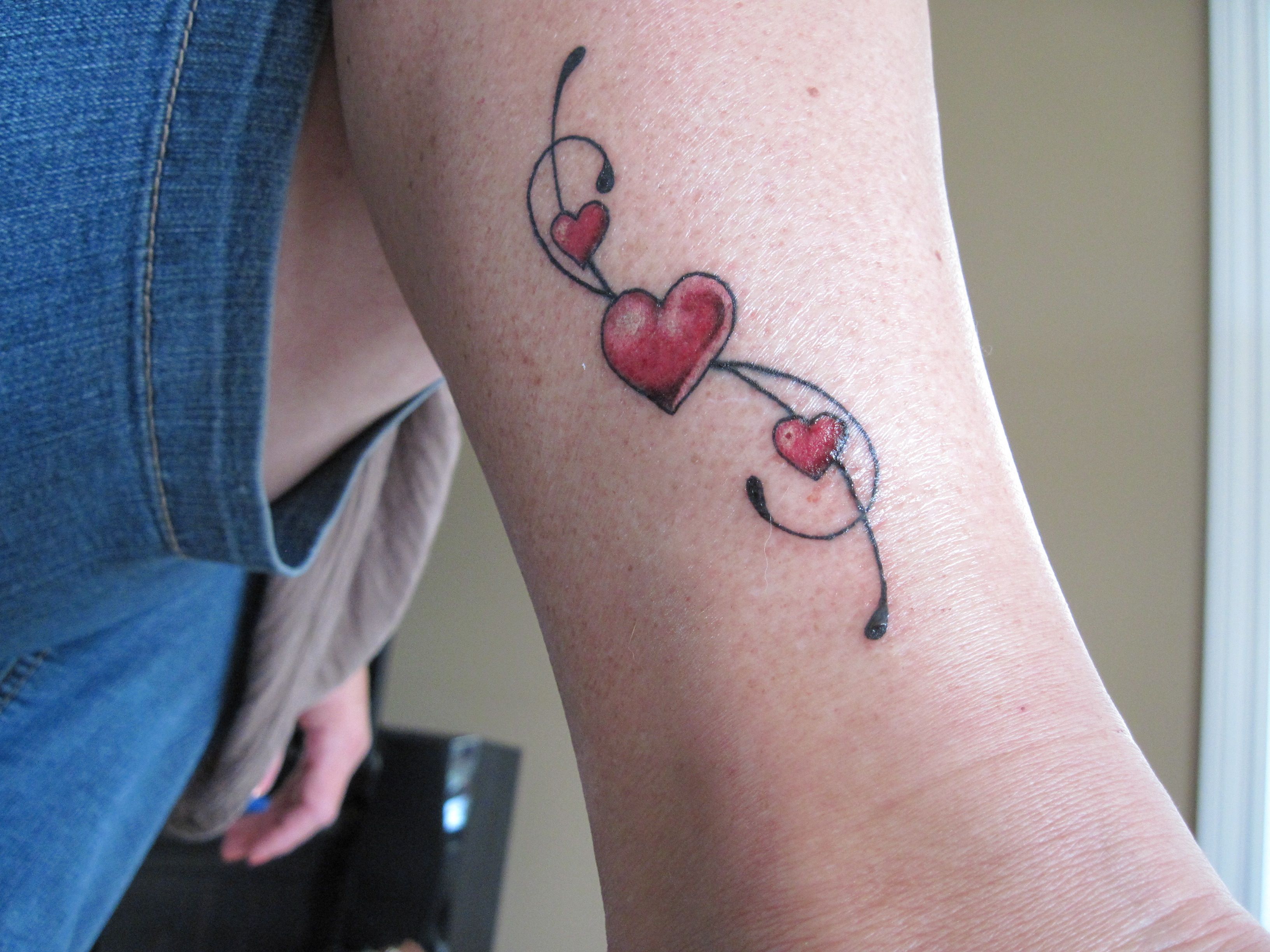 heart and vine tattoo designs