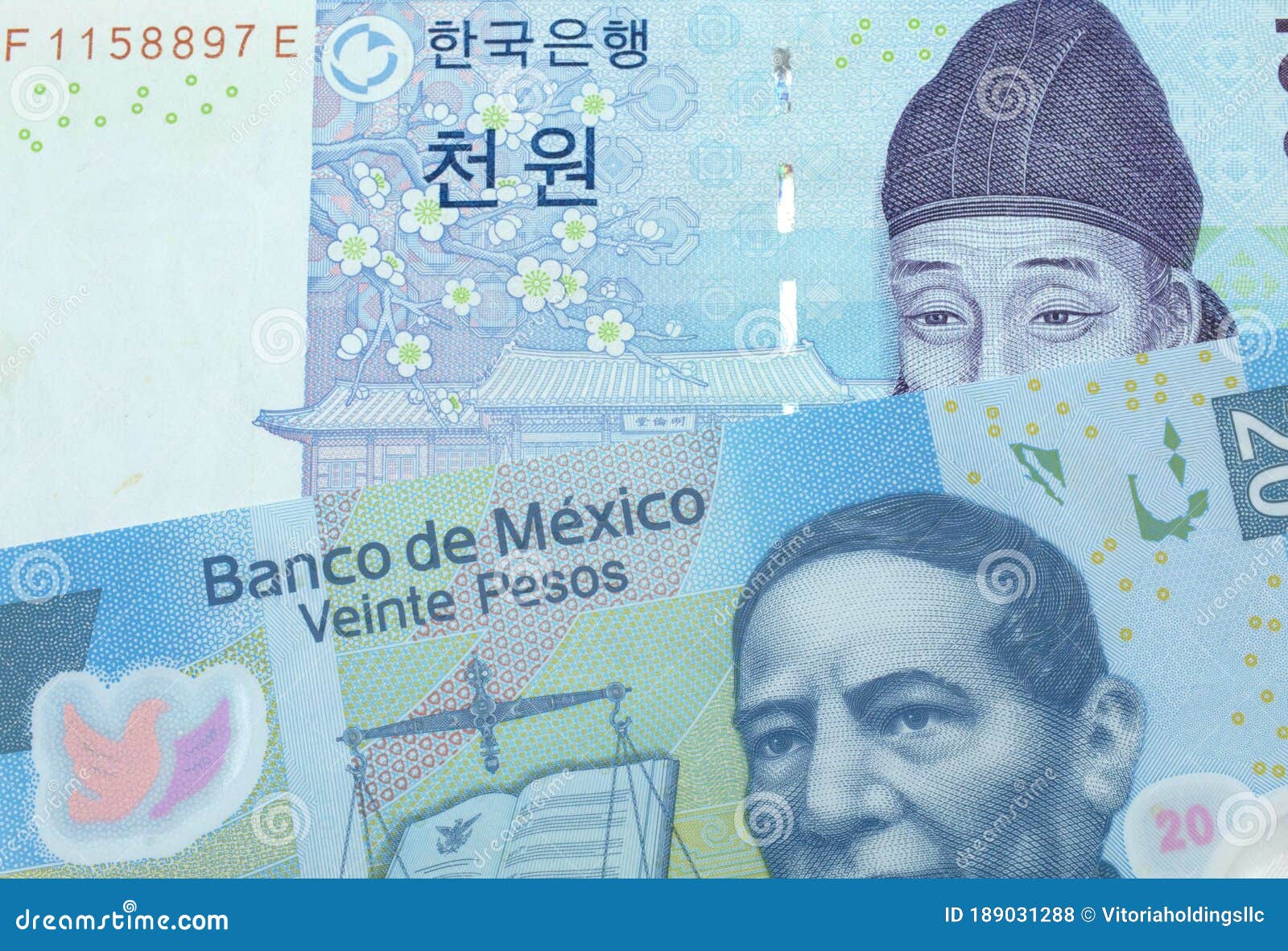 won a pesos