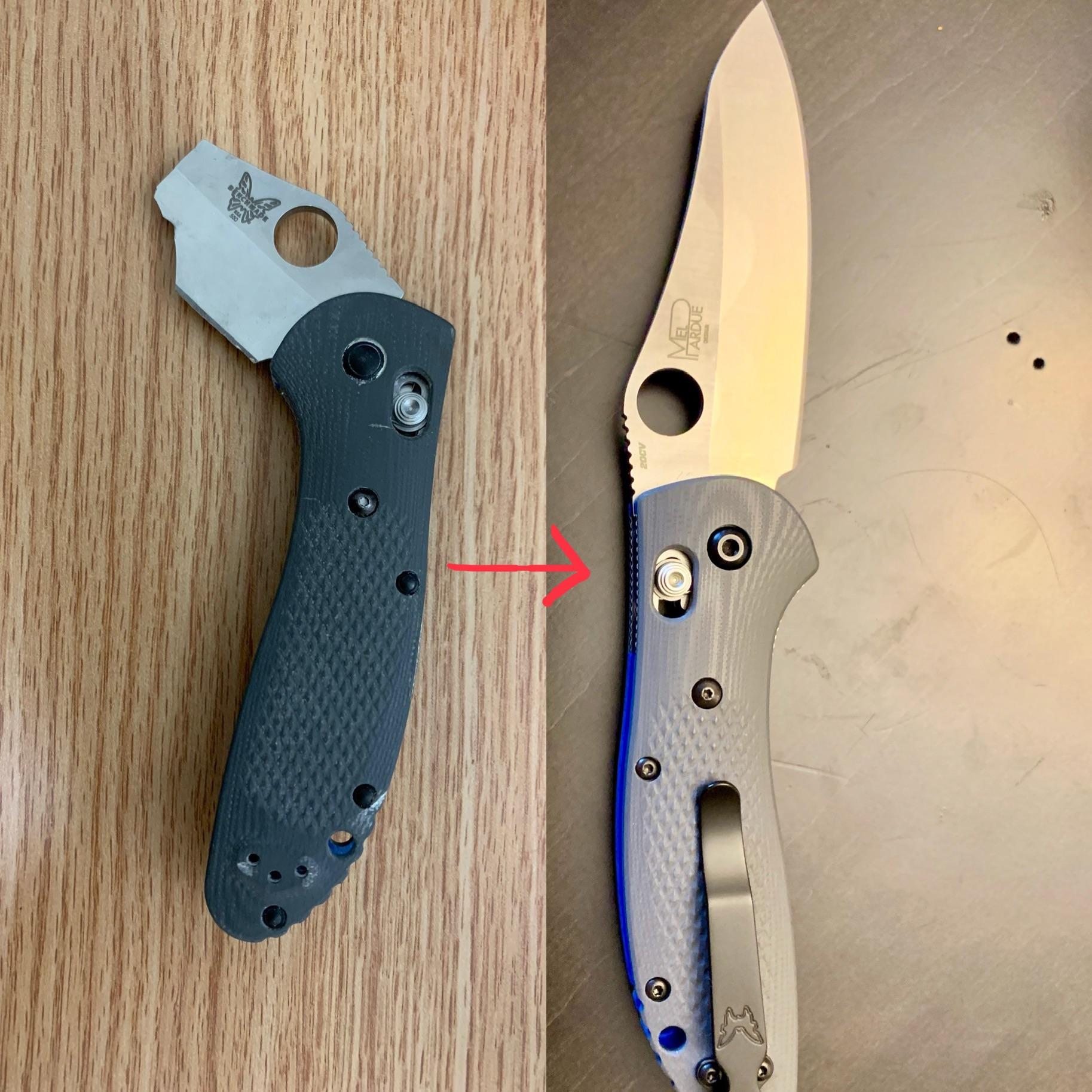 benchmade blade replacement