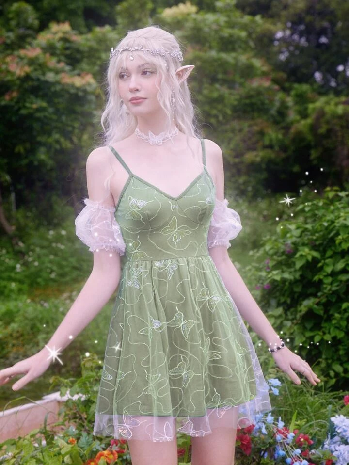 vestido fairycore