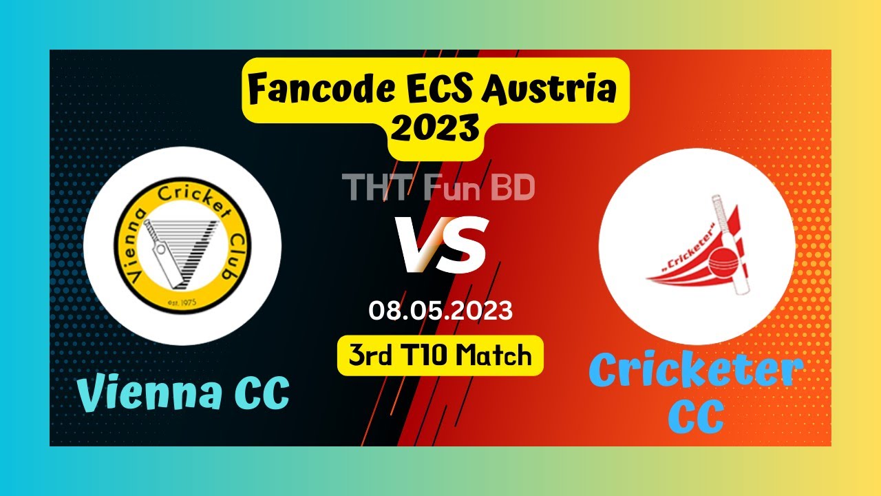 cricketer cc vs vienna cc live score