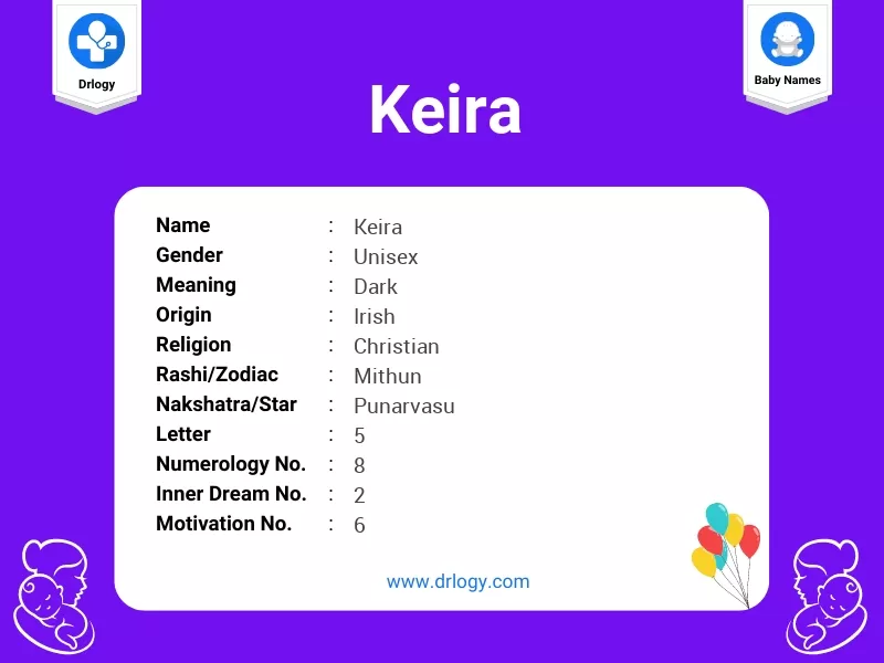 meaning keira