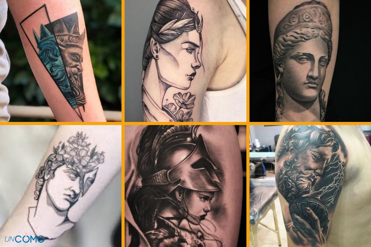 tatuajes dioses griegos