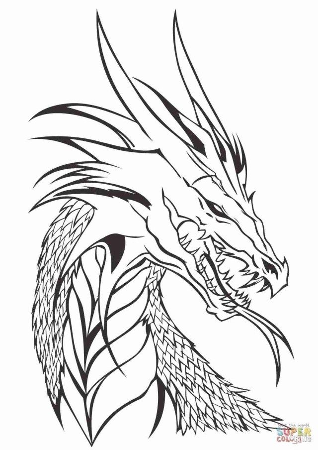printable dragon pictures