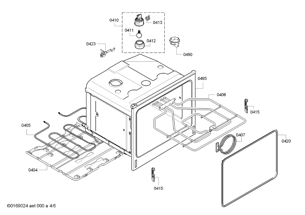 neff parts for oven