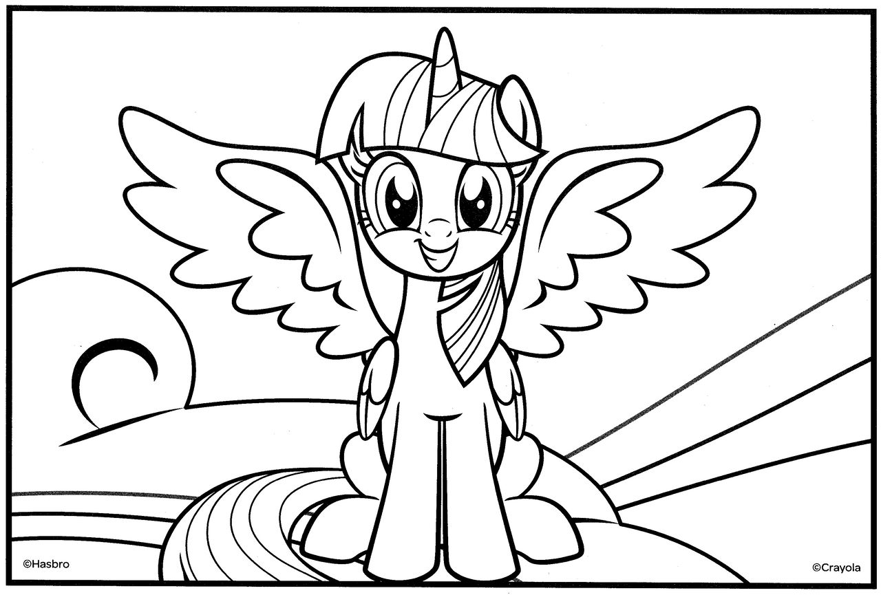 little pony coloring pages