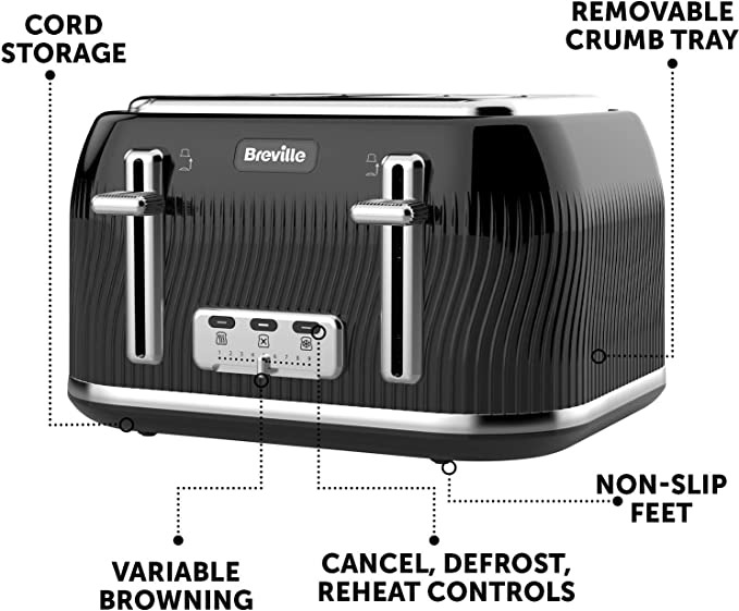 breville flow toaster