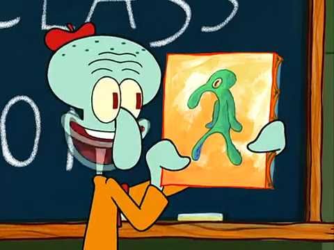 squidward bold and brash