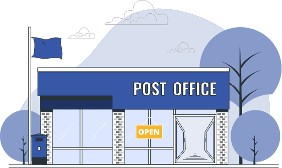 post office opened today