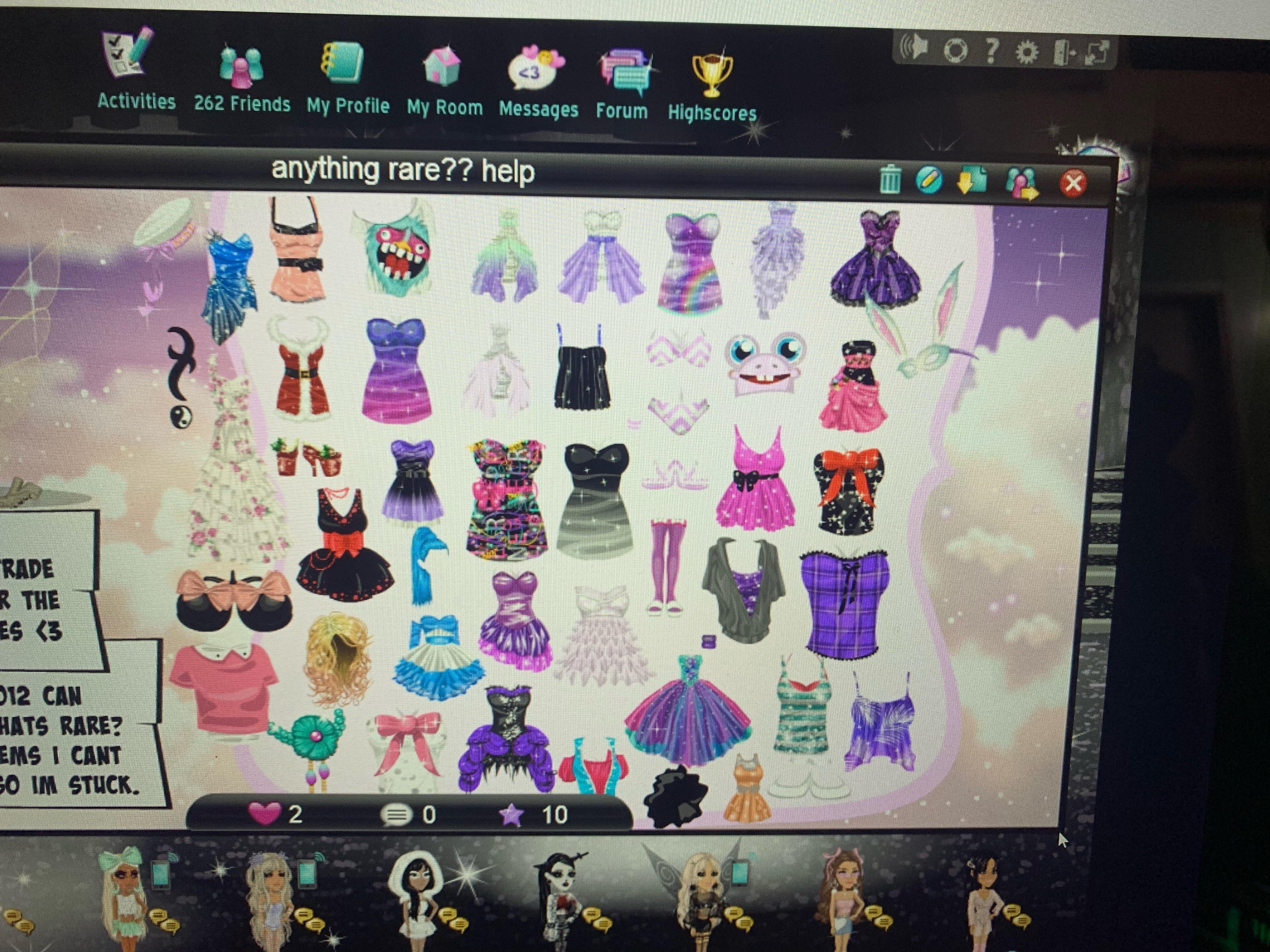 msp rare dresses