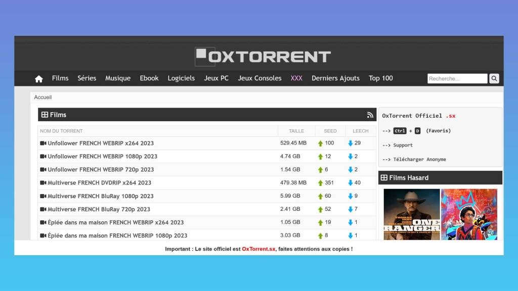 ox torrent