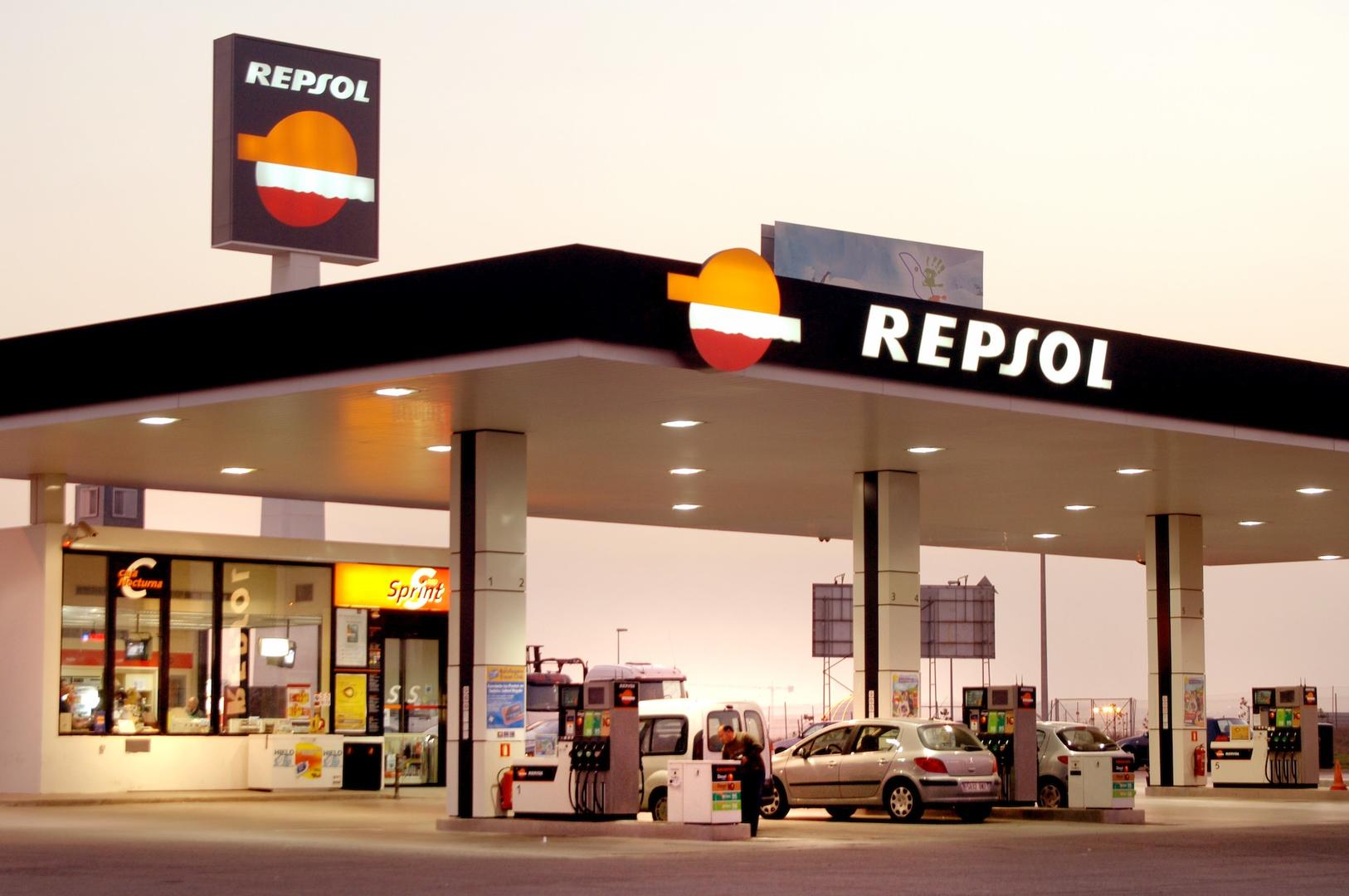 gasolinera de repsol