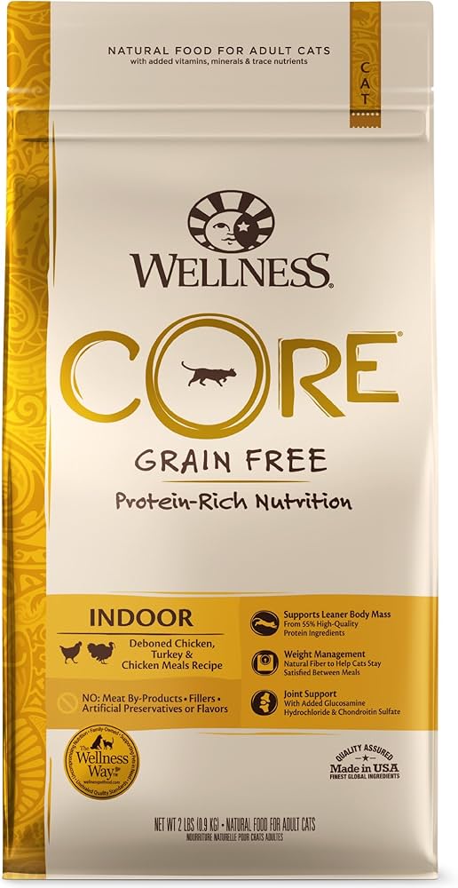 wellness core grain-free original formula dry cat food
