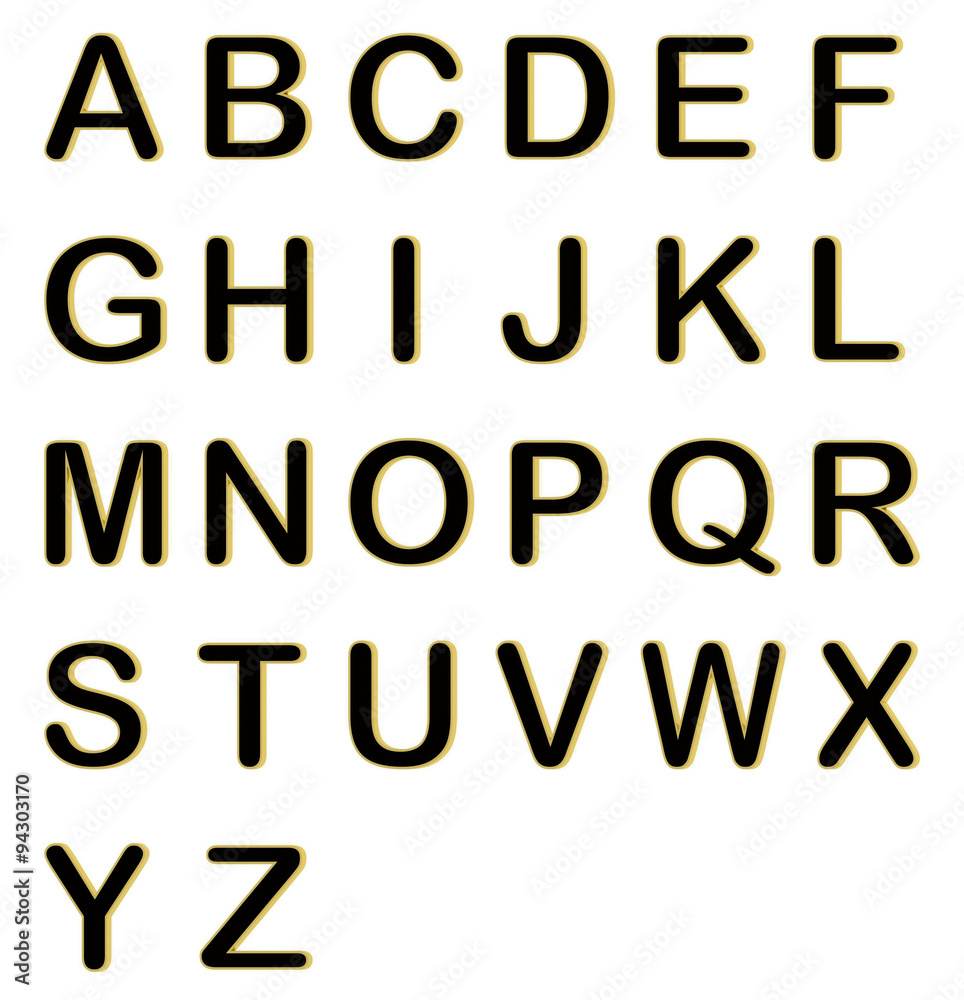 abcd alphabet