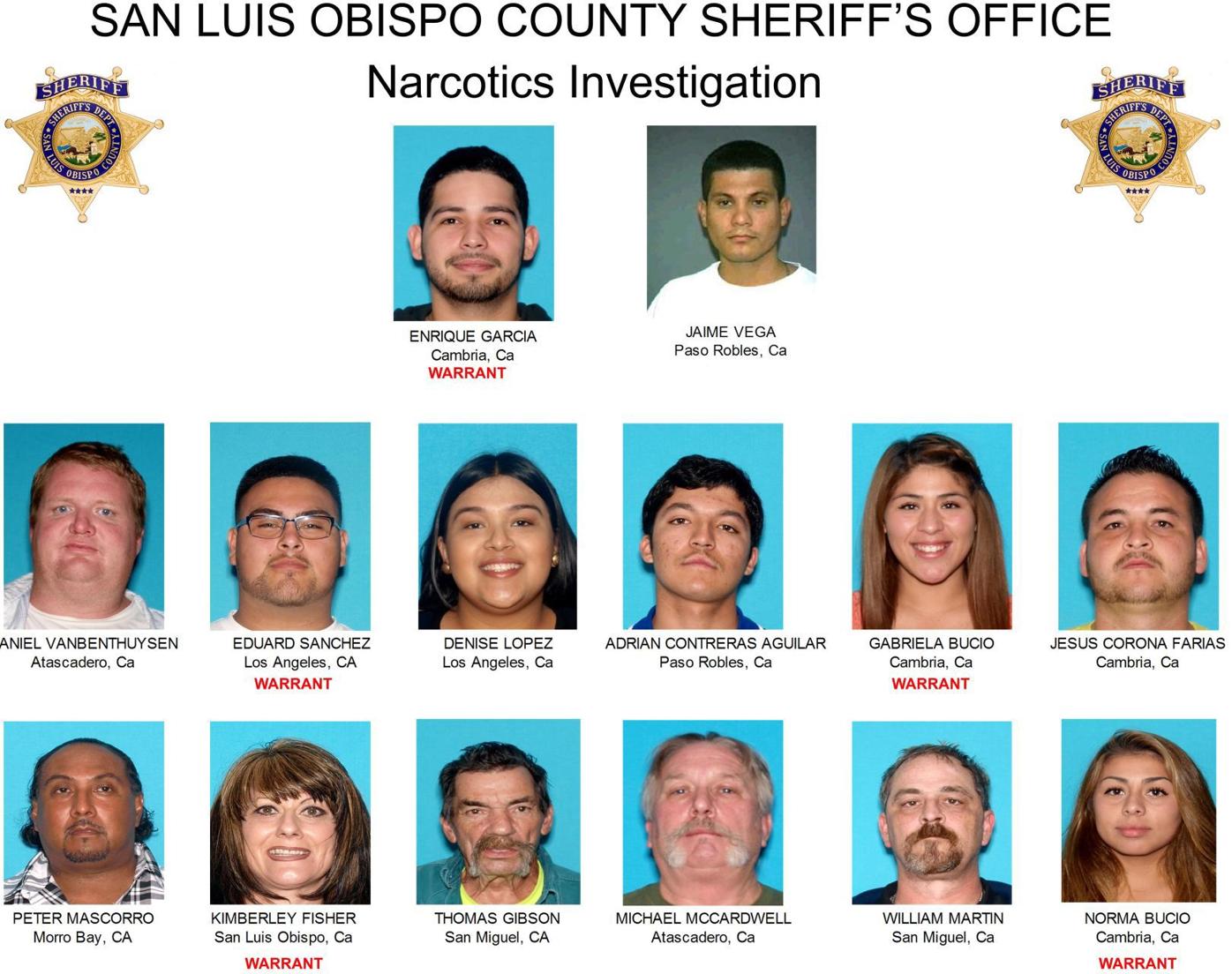 san luis obispo sheriff booking log