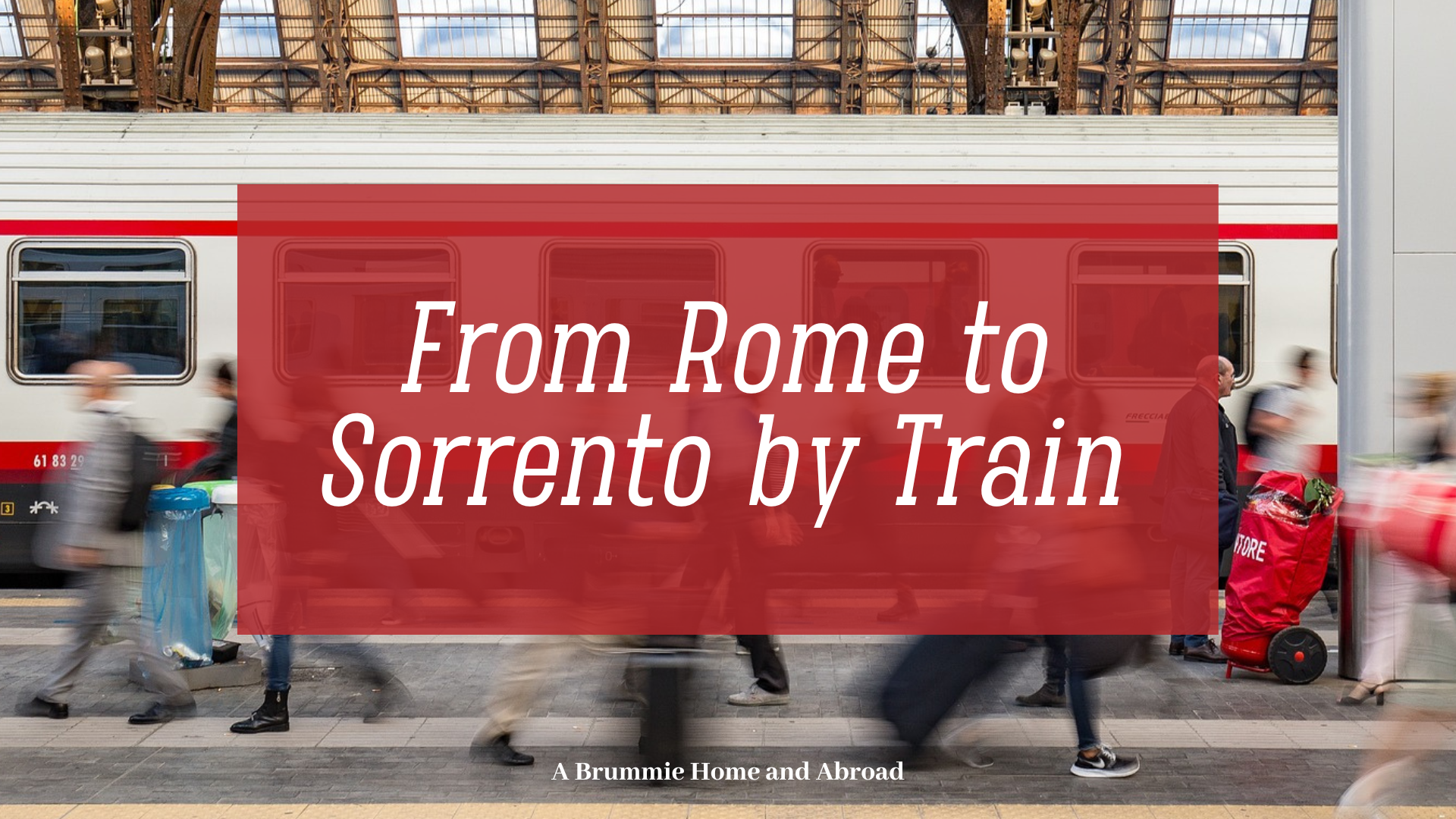 train from rome to sorrento italy