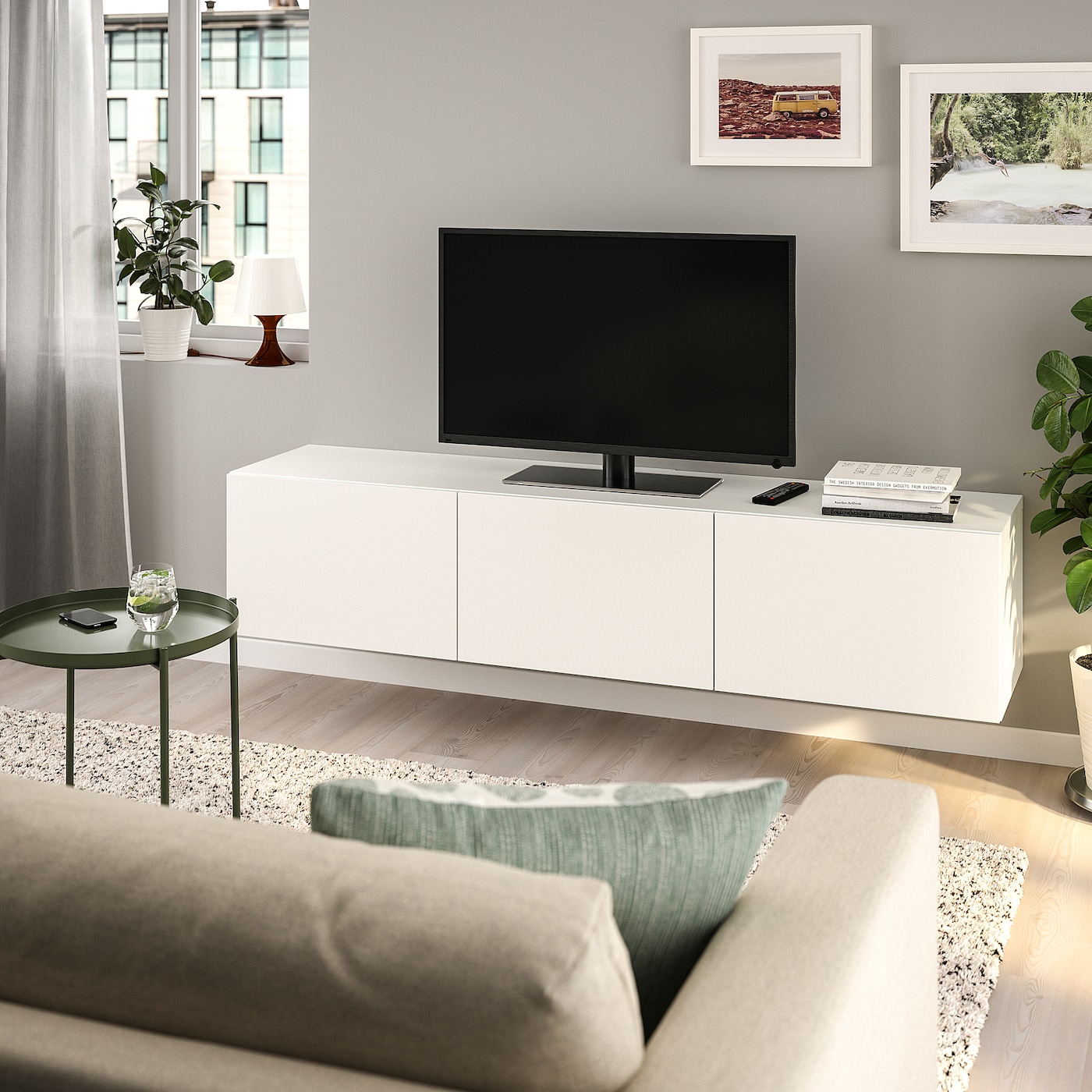 ikea white television units