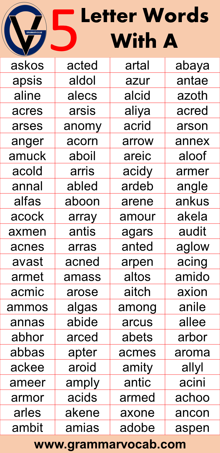 5 letter words containing ani