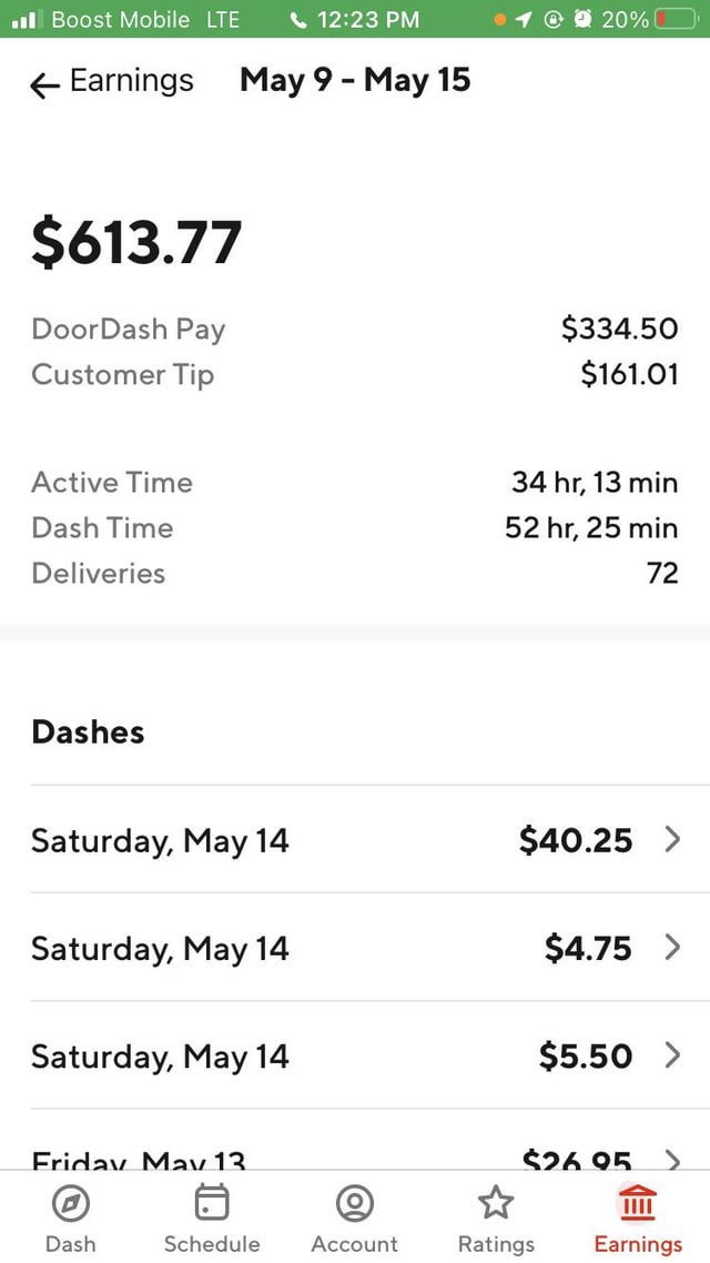 doordash direct deposit time