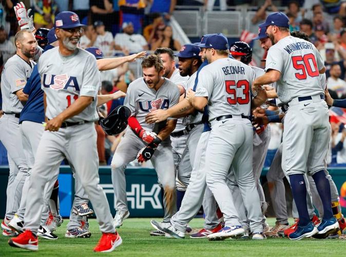 baseball usa vs japan score