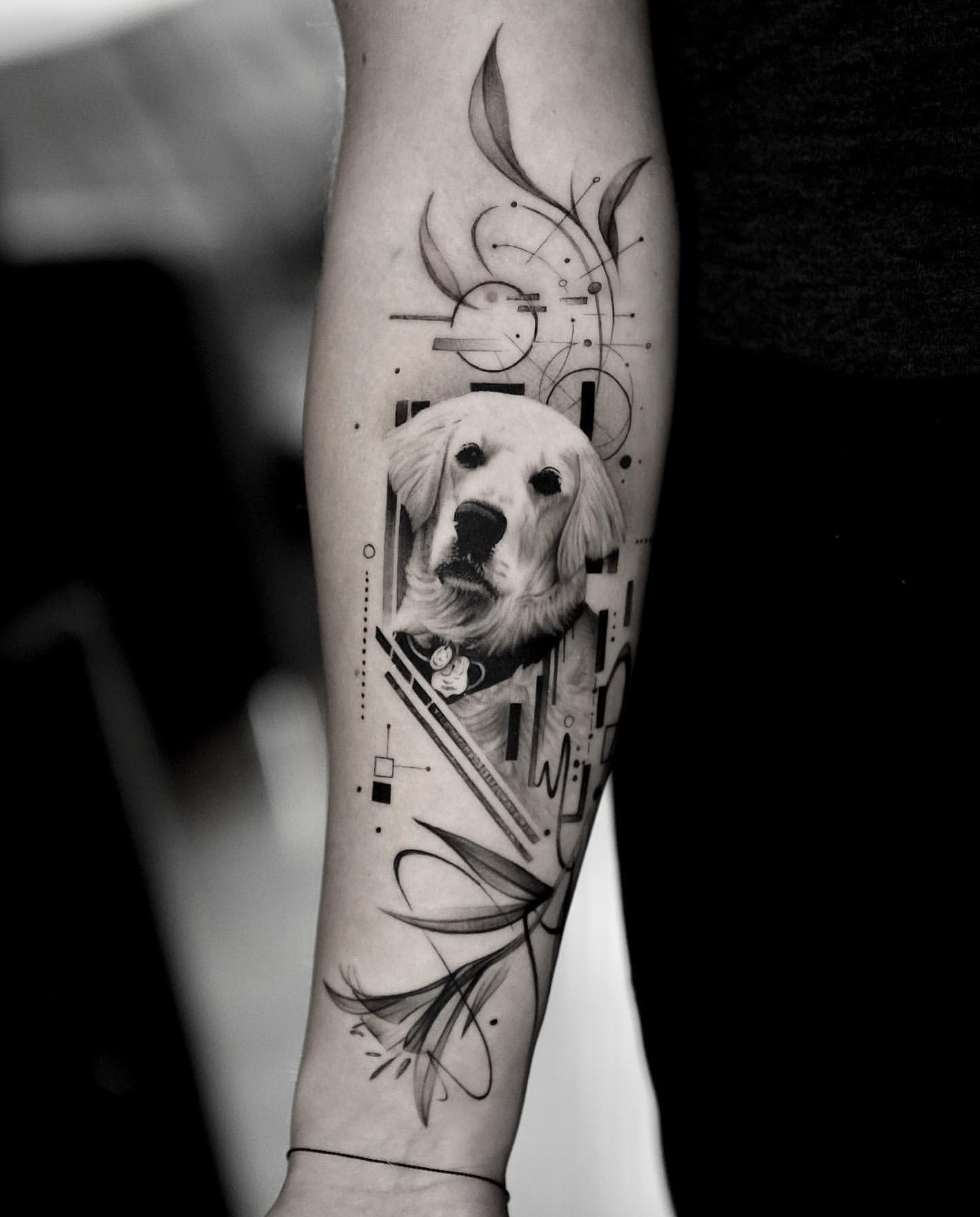 dog tattoos for guys