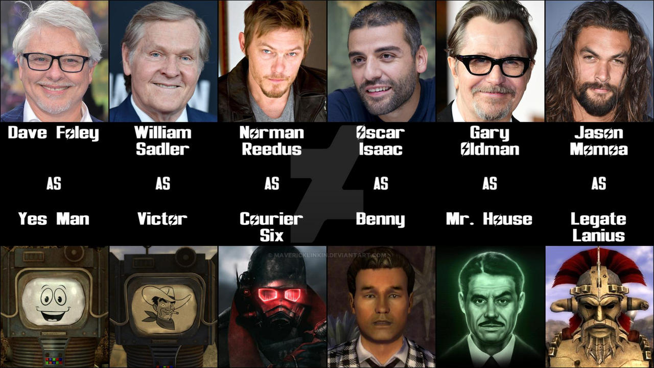 fallout new vegas voice actors