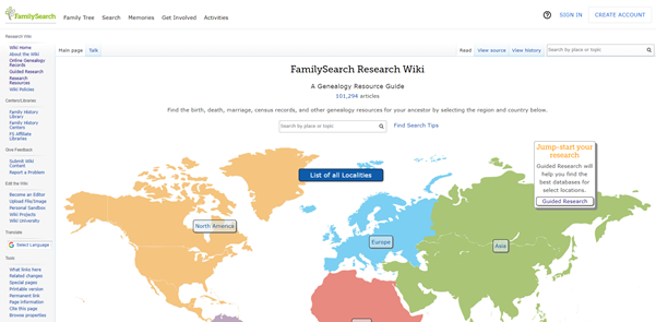 family search wiki