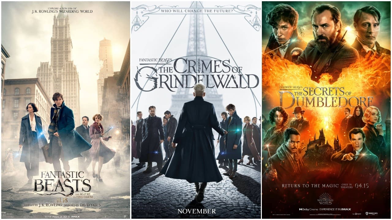 fantastic beasts movies how many