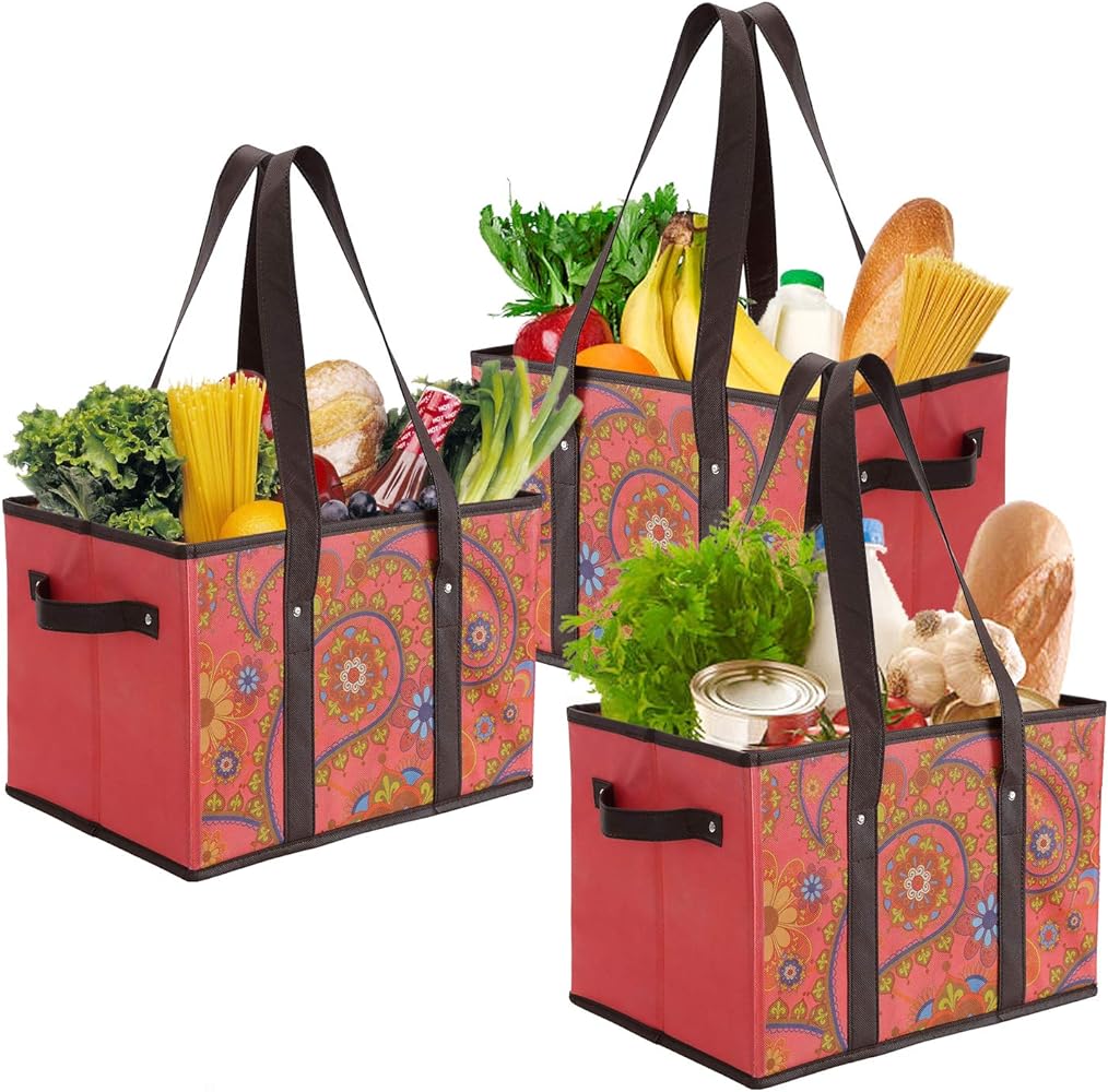 collapsible grocery bag