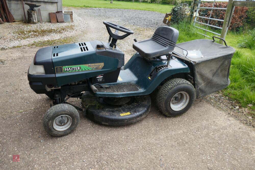 hayter heritage ride on mower