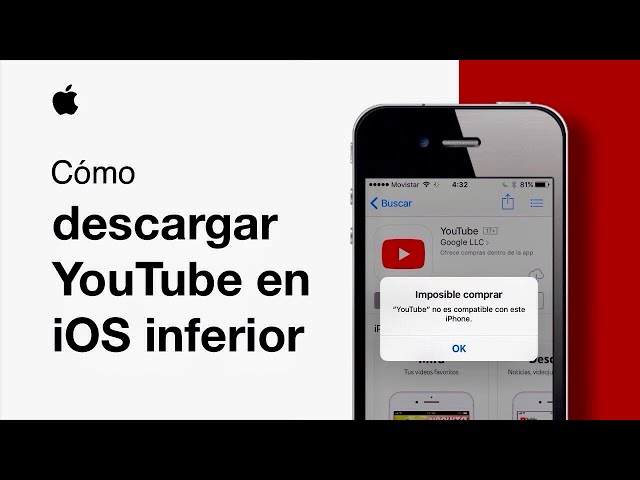 no puedo descargar youtube en mi iphone 4