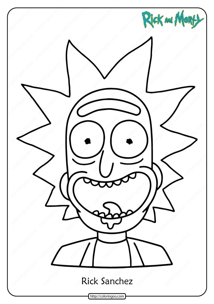 rick dibujos