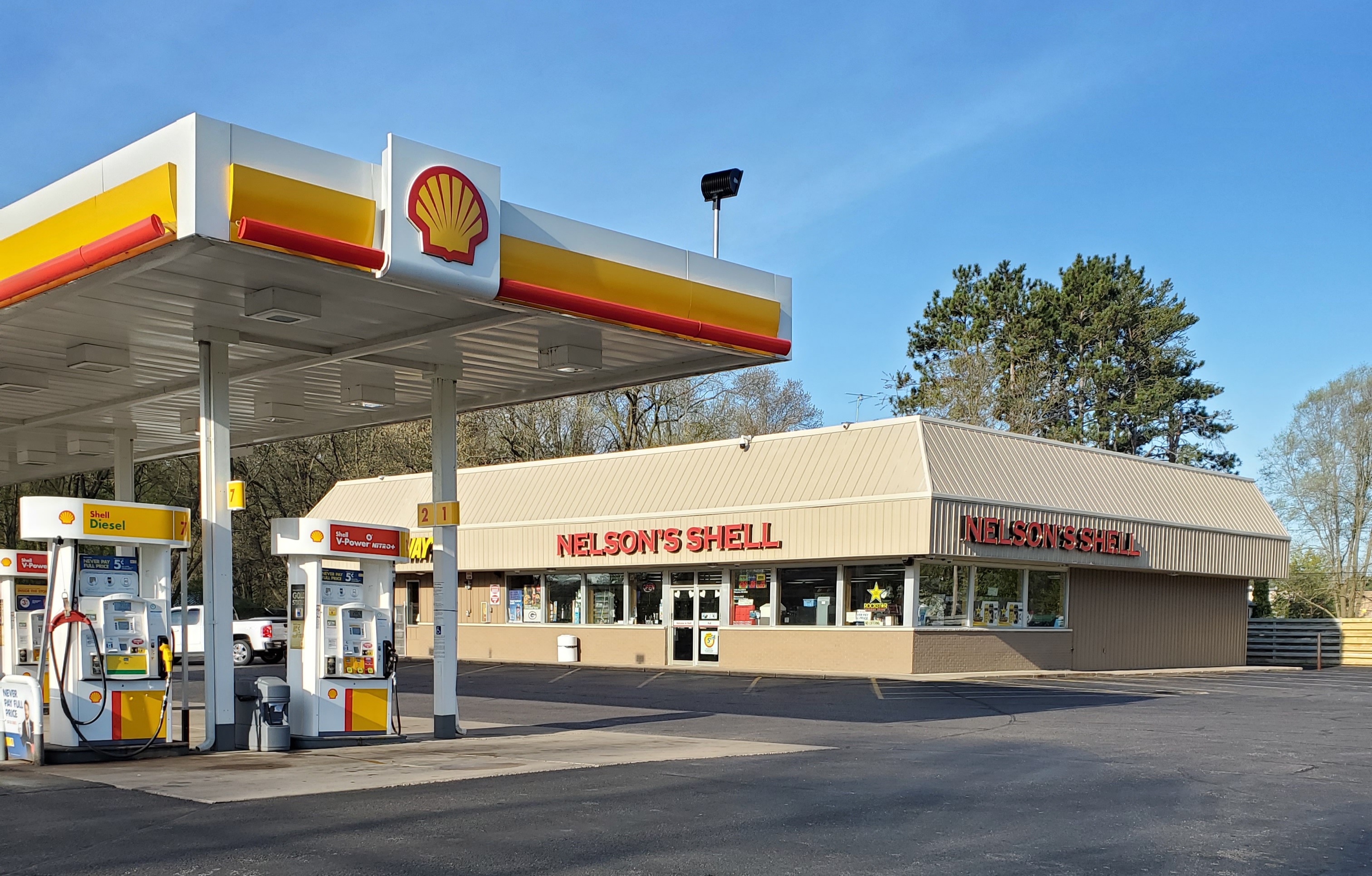 shell gas stations near me