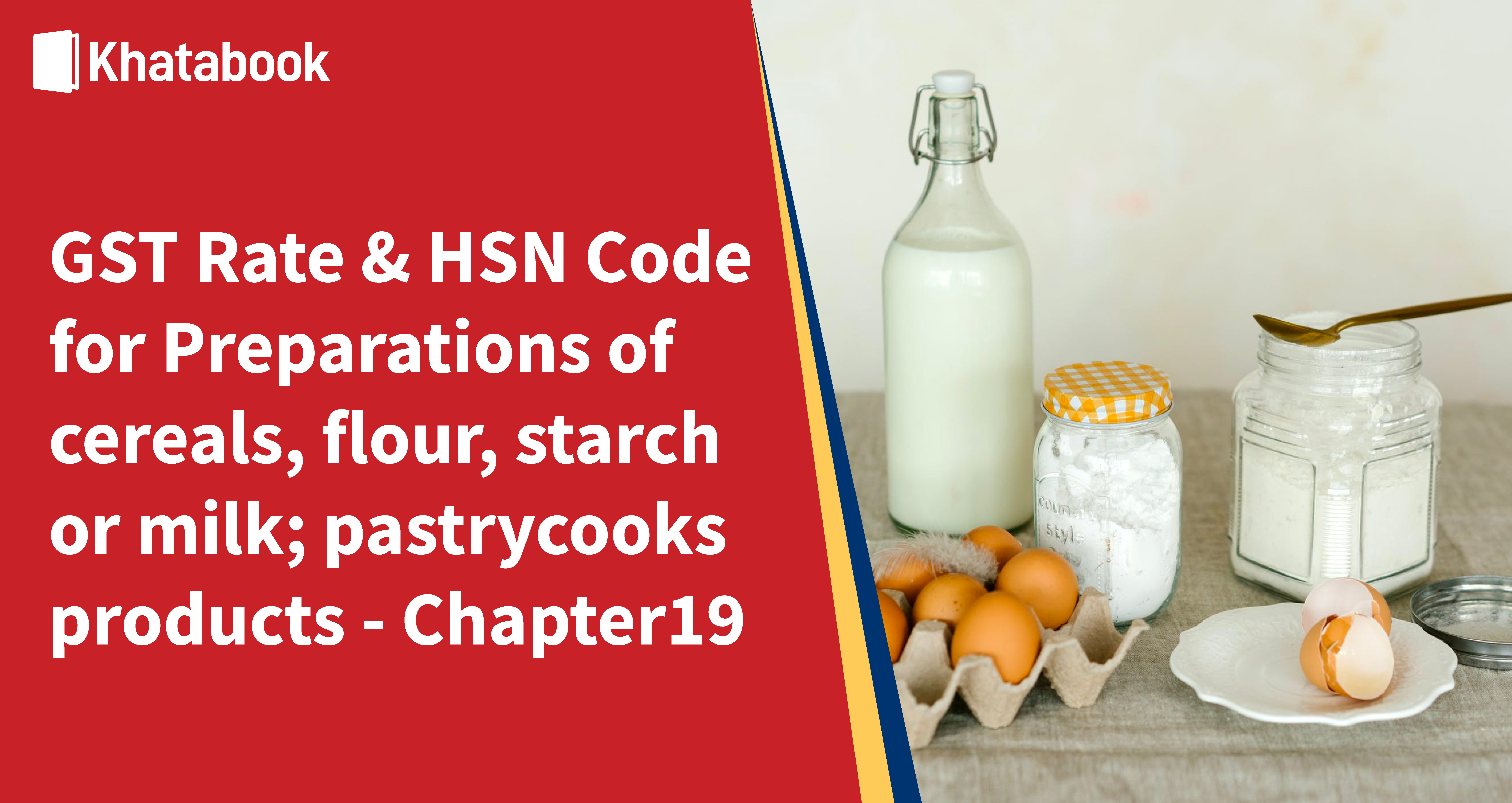 hsn code for bakery products