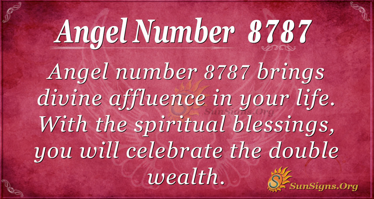 8787 angel number